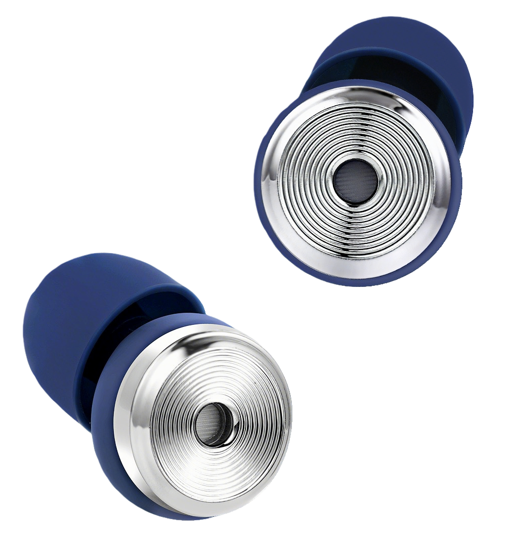 Dual-Filter Metal Earplugs