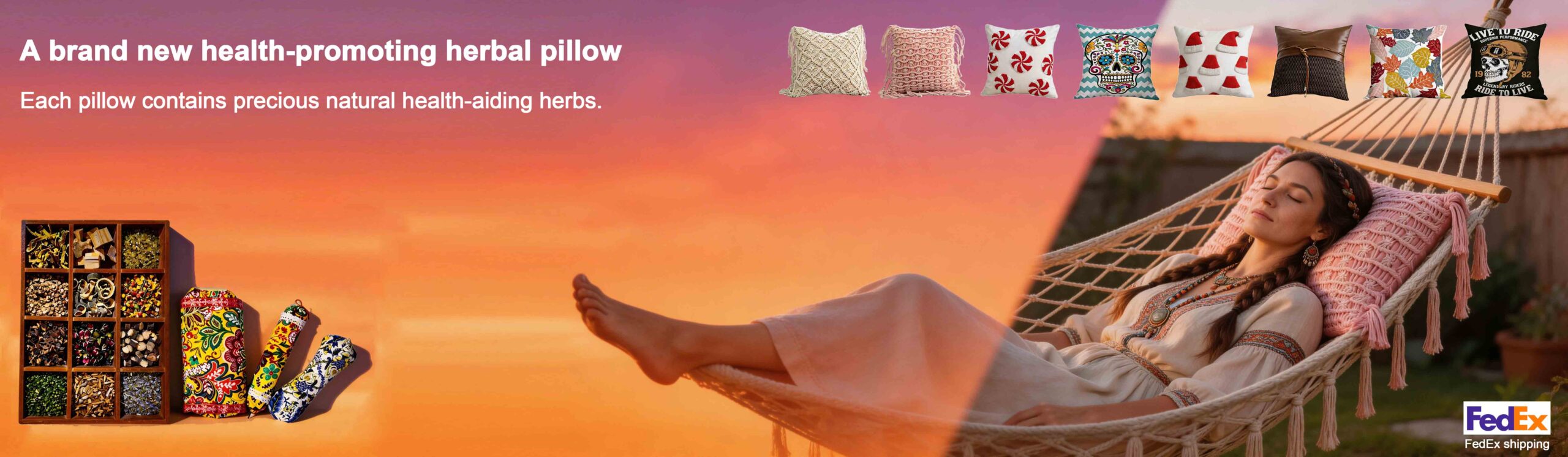 Natural Herbal Sleep Pillow