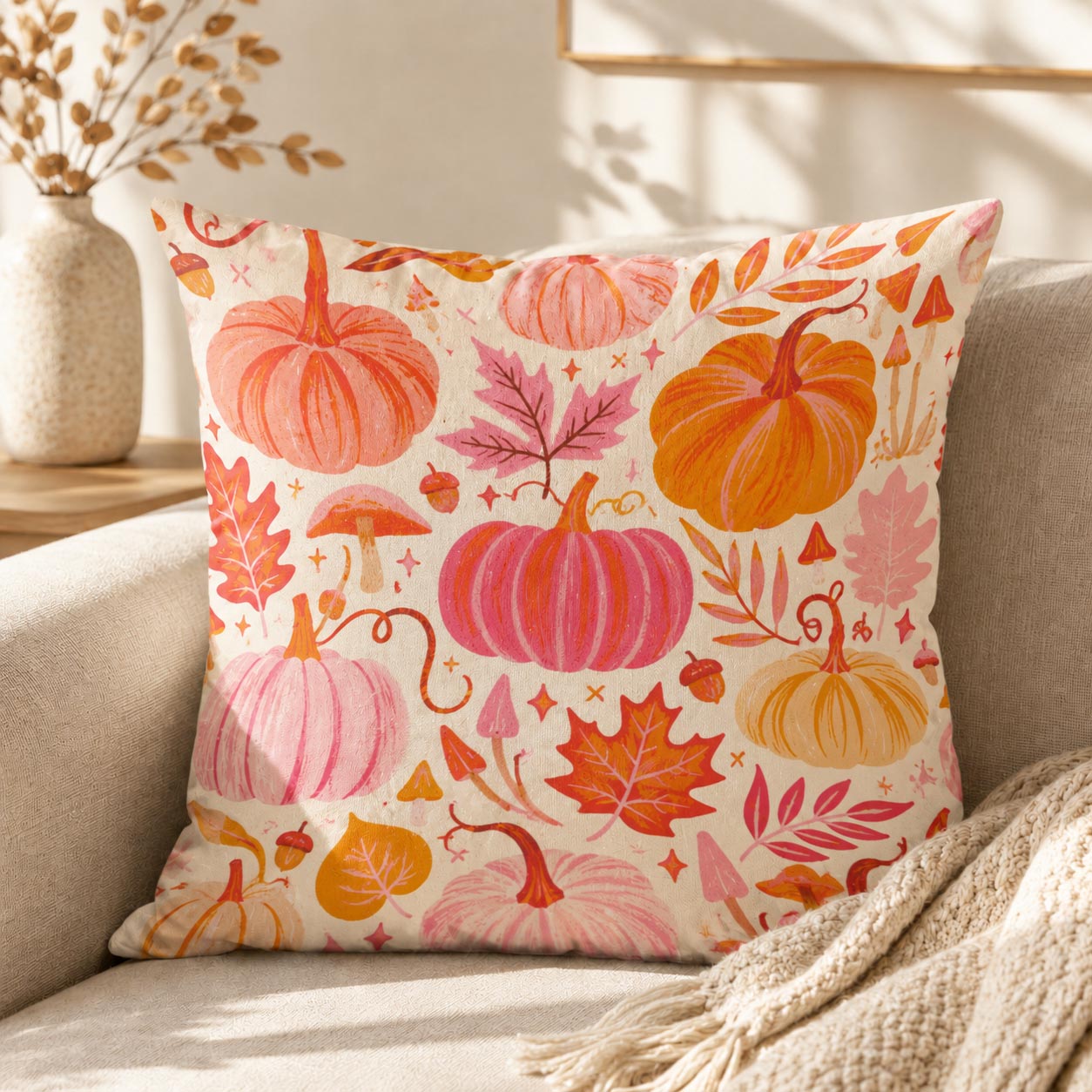 Plant Series Vibrant-Pumpkin-Fall
