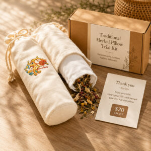 Traditional Firm Herbal Pillow Trial Kit